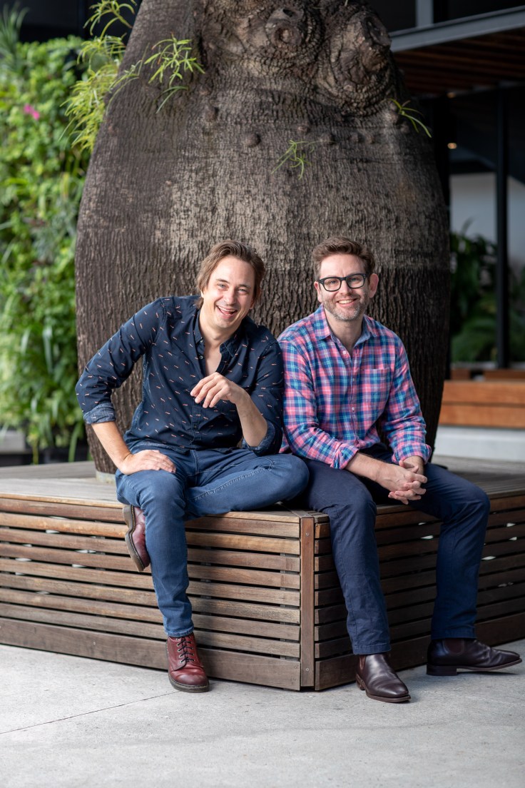 Trent Dalton and Sam Strong-9468