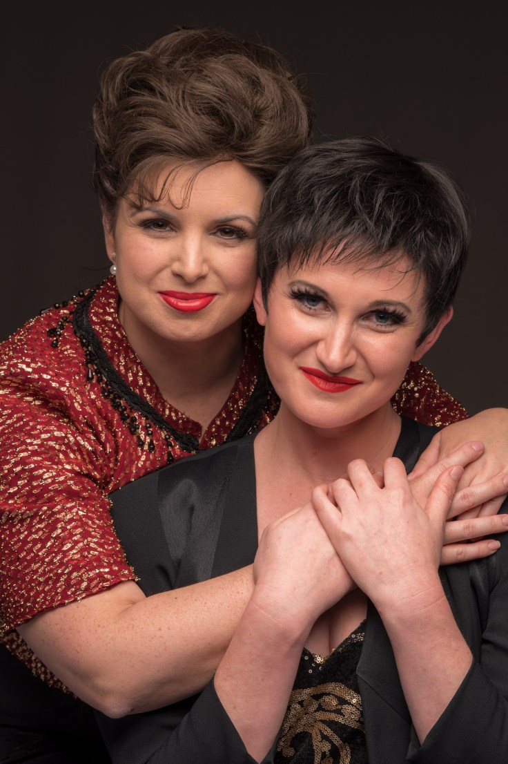 Vanessa Wainwright as Judy Garland _ Natalie Lennox as Liza Minnelli. Photography by Mark Duffus