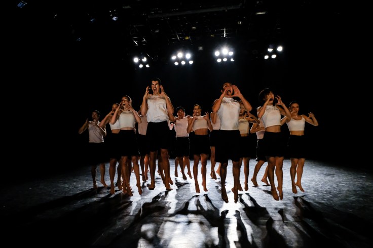 Jumping pic from Stephanie Lake_s work Auto Cannibal in Matrix Pic Credit WANG Xiao-jing