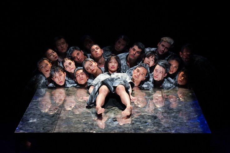 Mirror pic from MA Bo_s work Encircling Voyage in Matrix PIC CREDIT WANG Xiao-jing